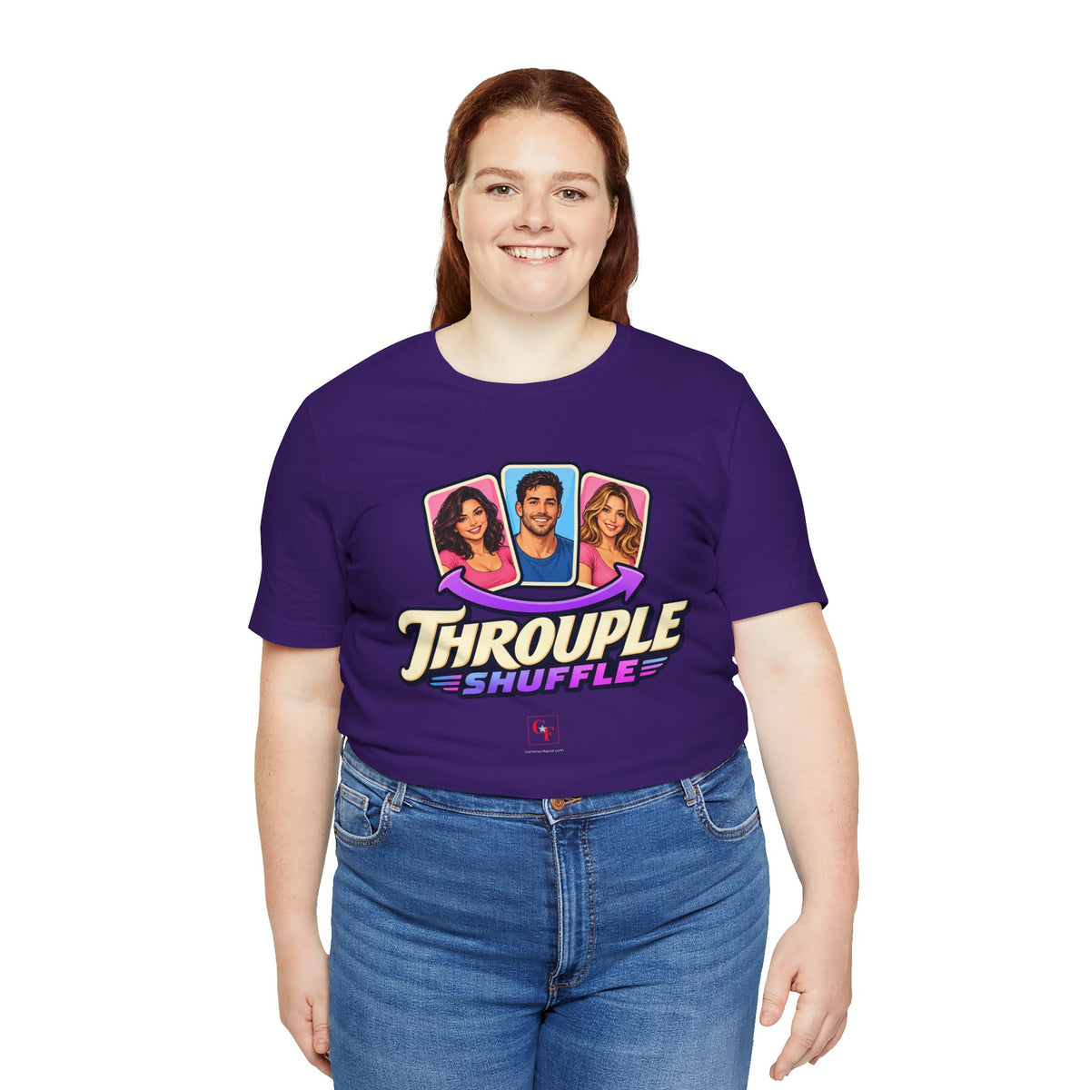 Throuple Shuffle Variation Tee