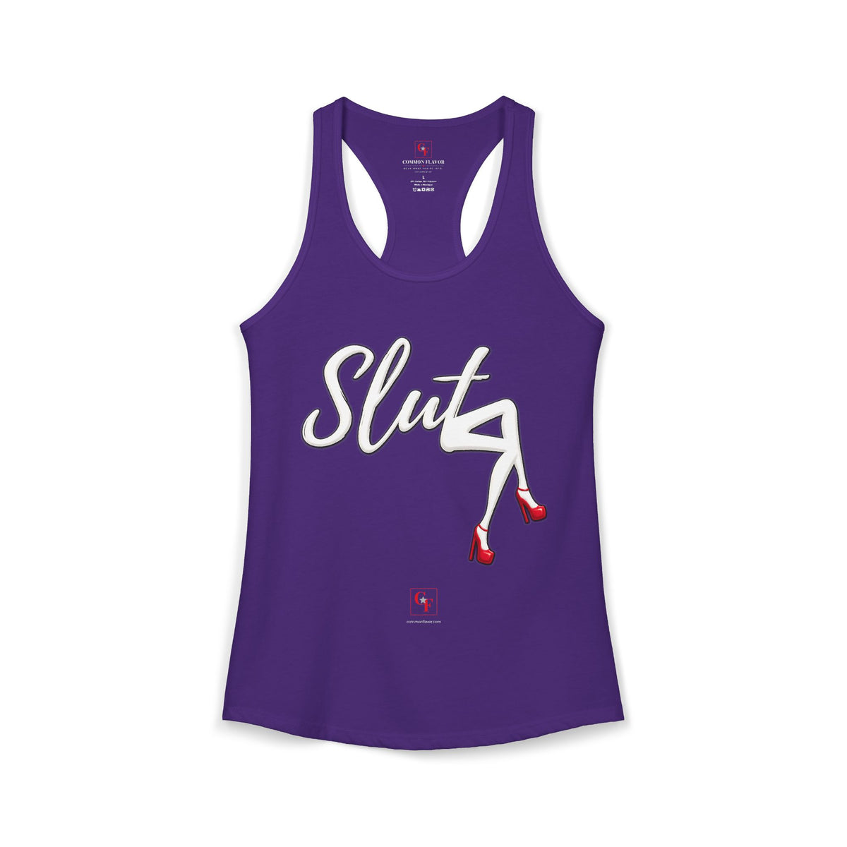 Slut Legs Racerback Tank