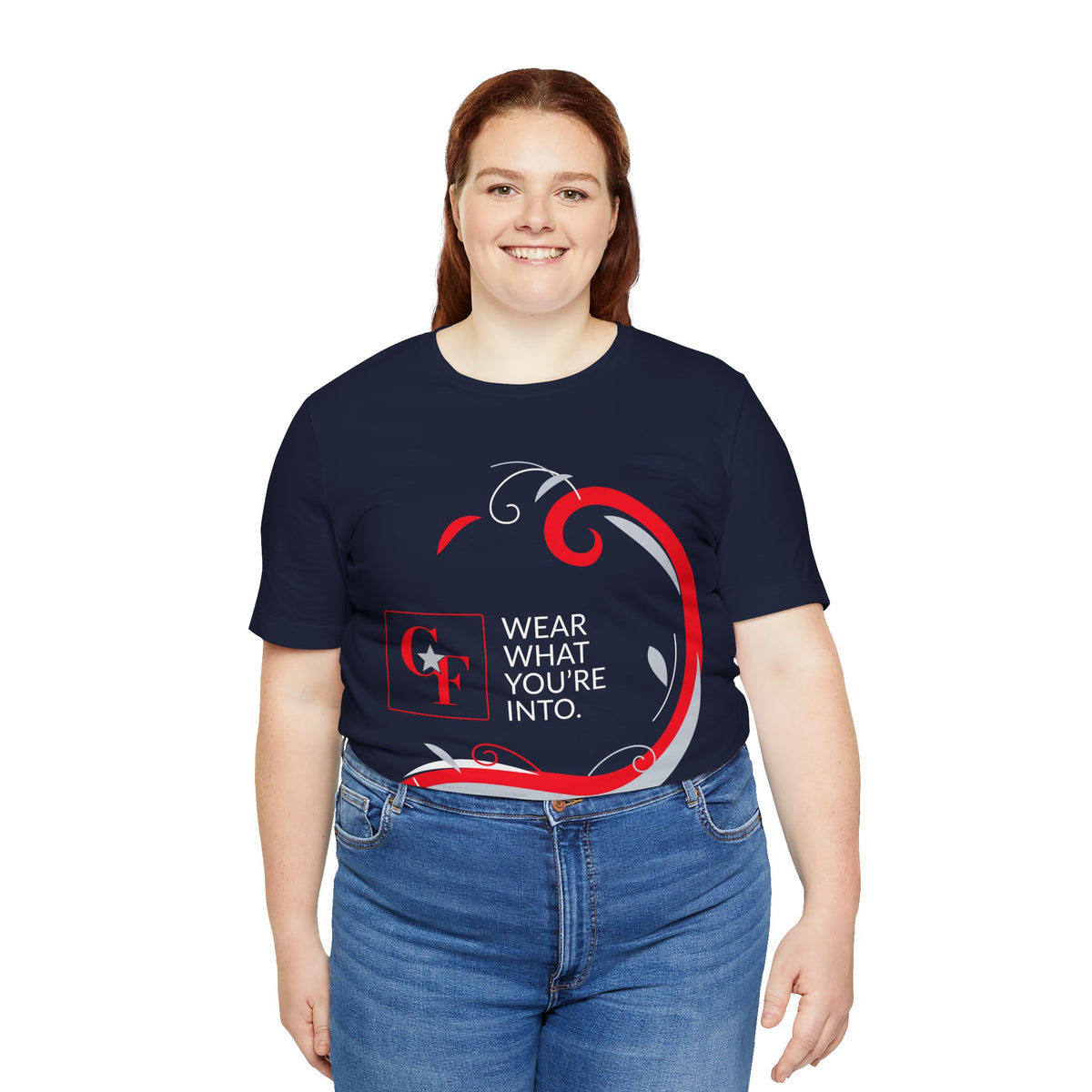 CF Originals "Wear What You're Into" Side Sweep Tee