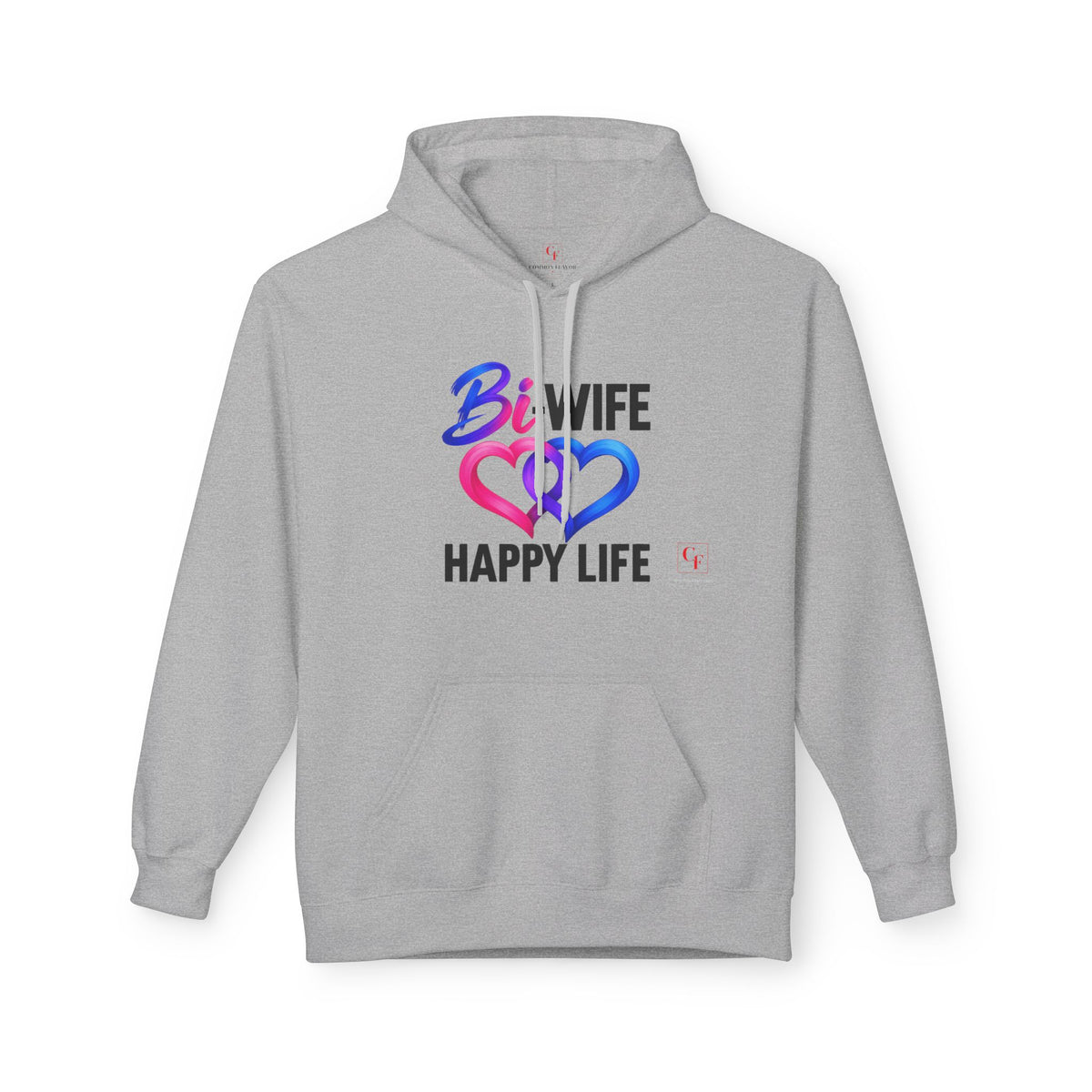 Bi Wife Happy Life Hoodie
