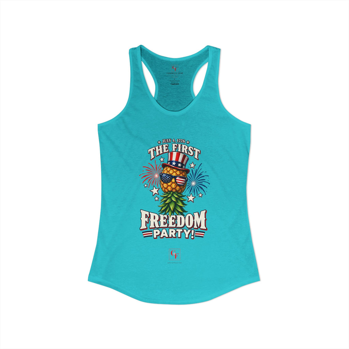 First Freedom Party Racerback Tank