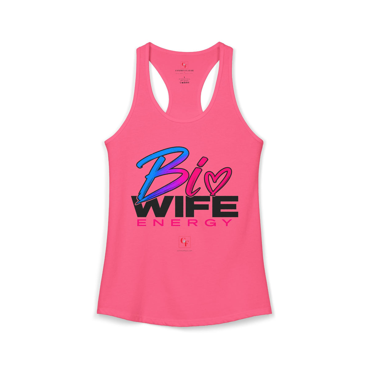 Bi Wife Energy Racerback Tank
