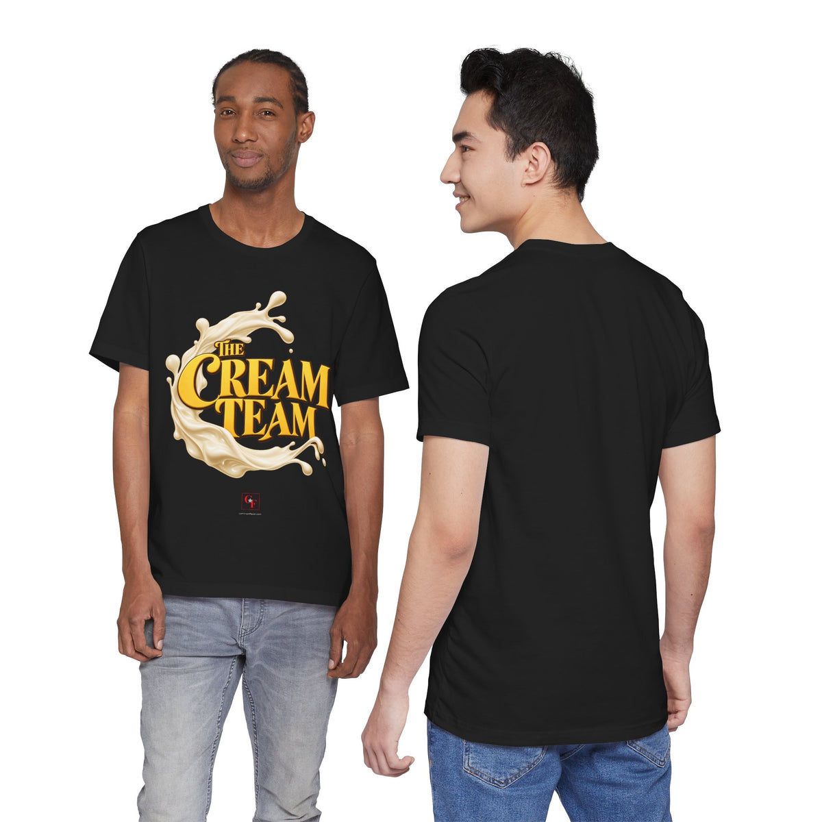 Cream Team Splash Tee