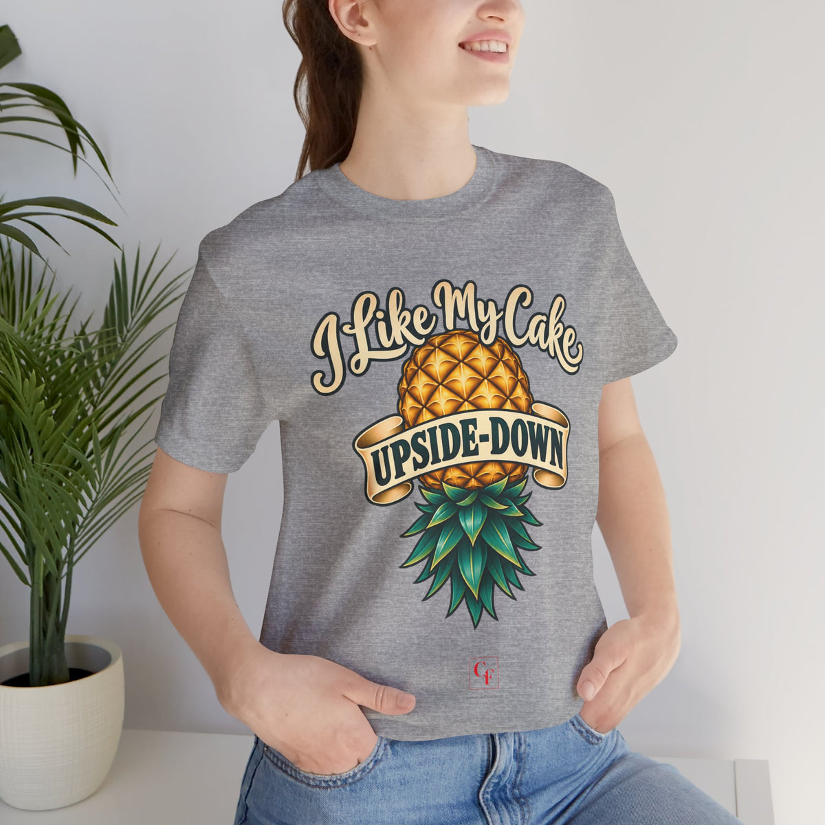 I Like My Cake Upside-Down Tee