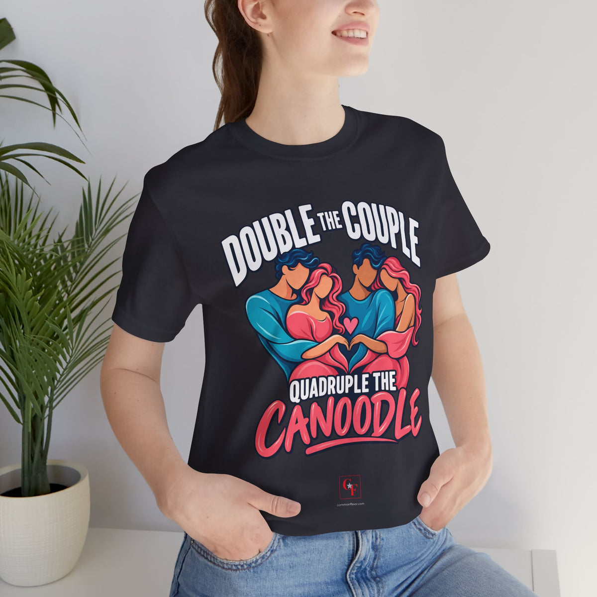 Double Couple Quad Canoodle Tee