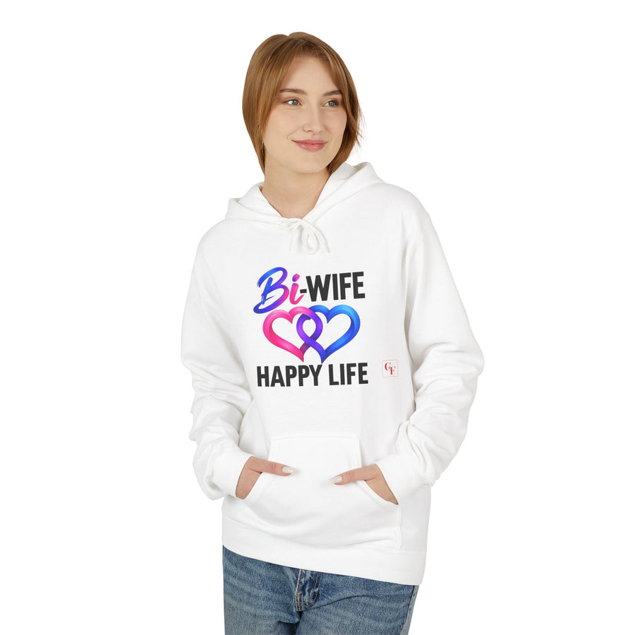 Bi Wife Happy Life Hoodie