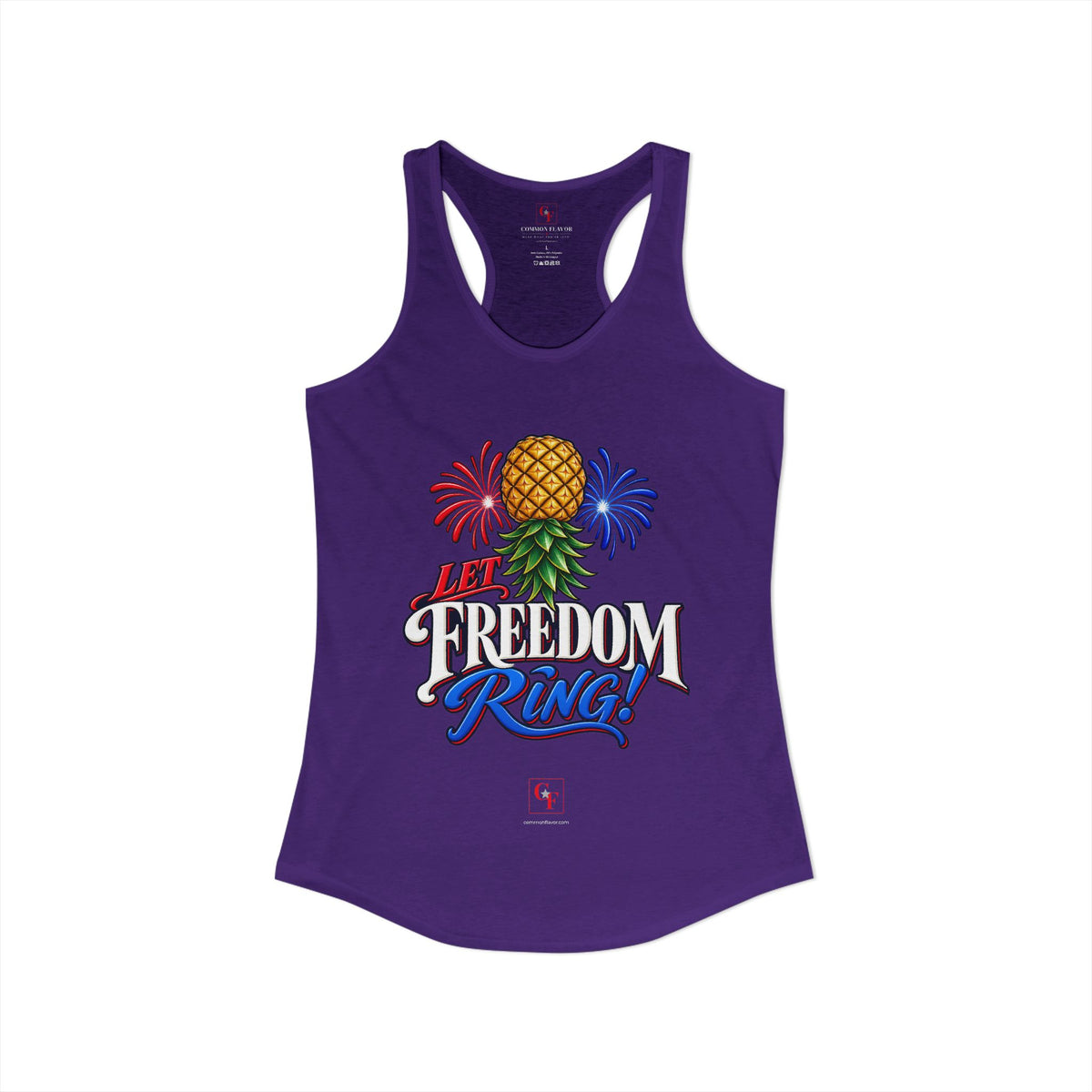 Let Freedom Ring Racerback Tank