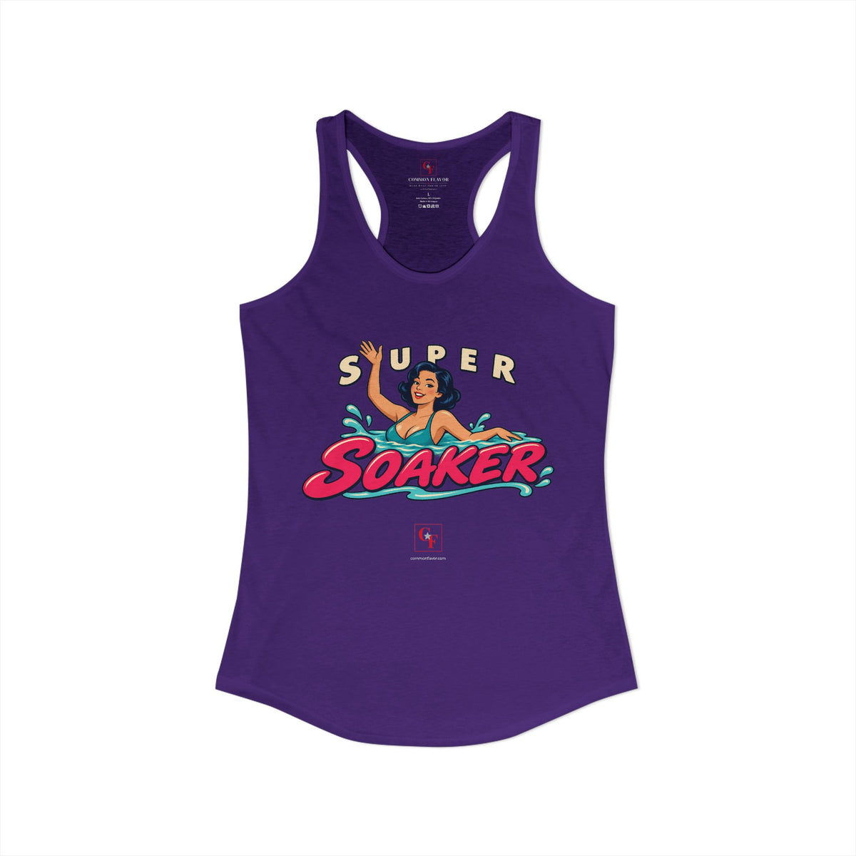 Super Soaker Female Variation Racerback Tank
