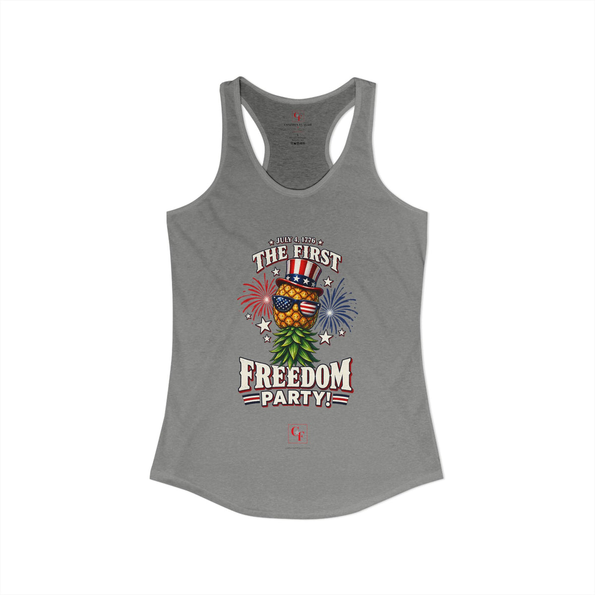 First Freedom Party Racerback Tank