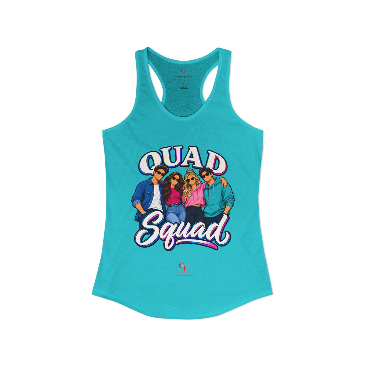 Quad Squad Racerback Tank