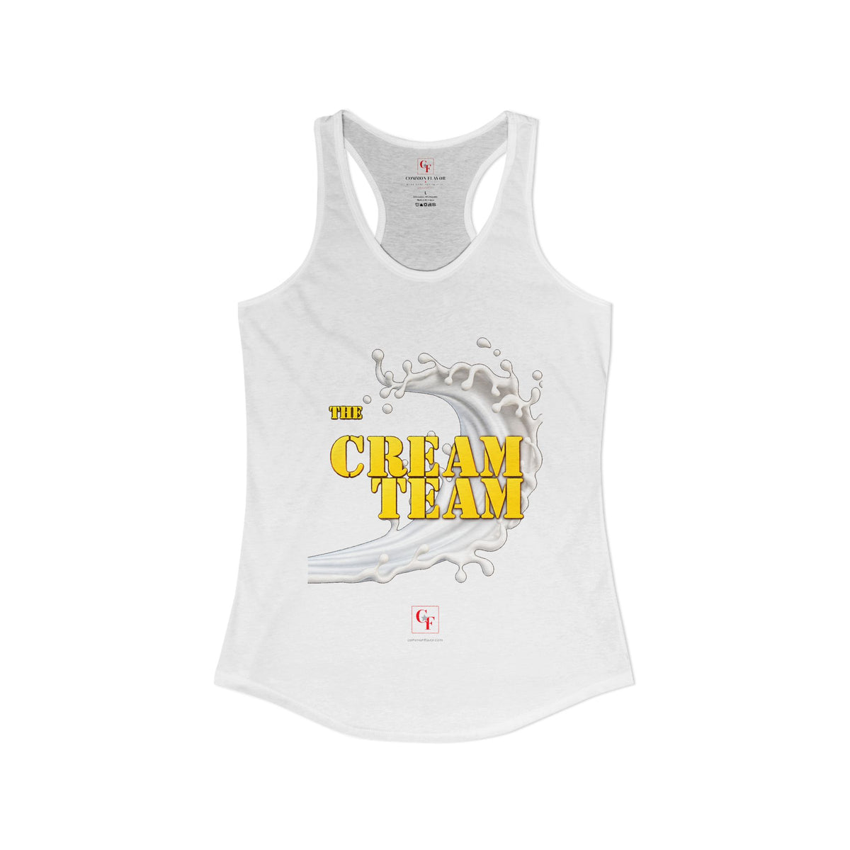 Cream Team Original Refresh Racerback Tank