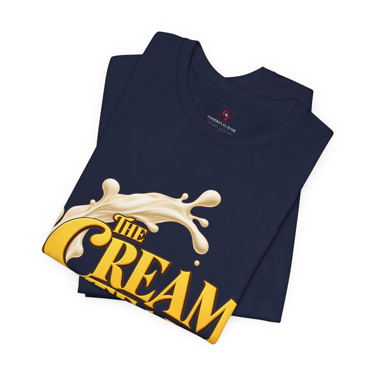 Cream Team Splash Tee
