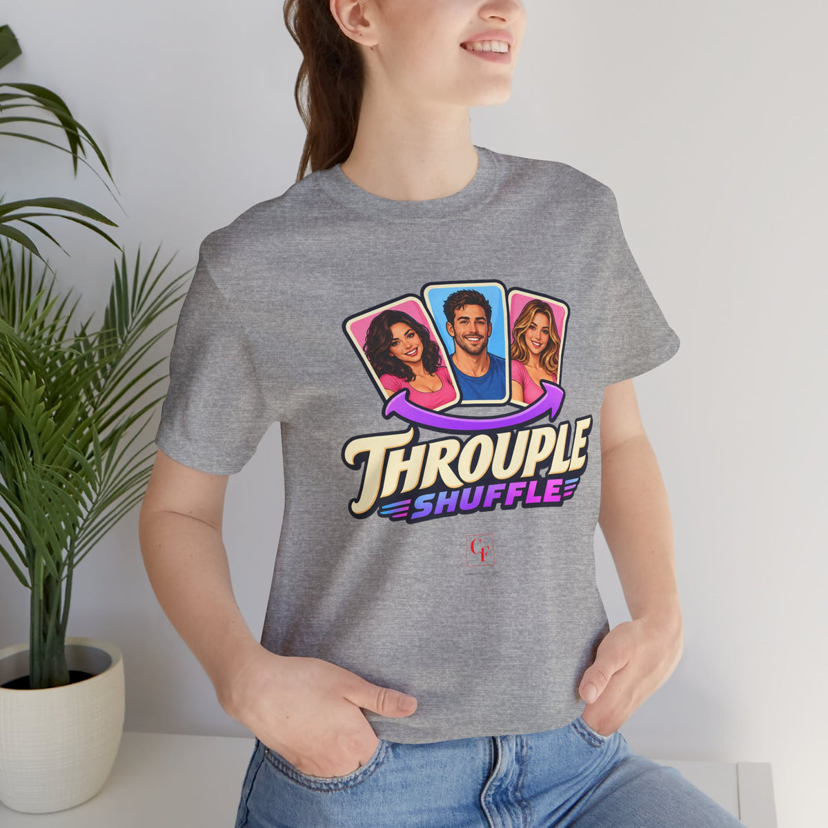 Throuple Shuffle Variation Tee