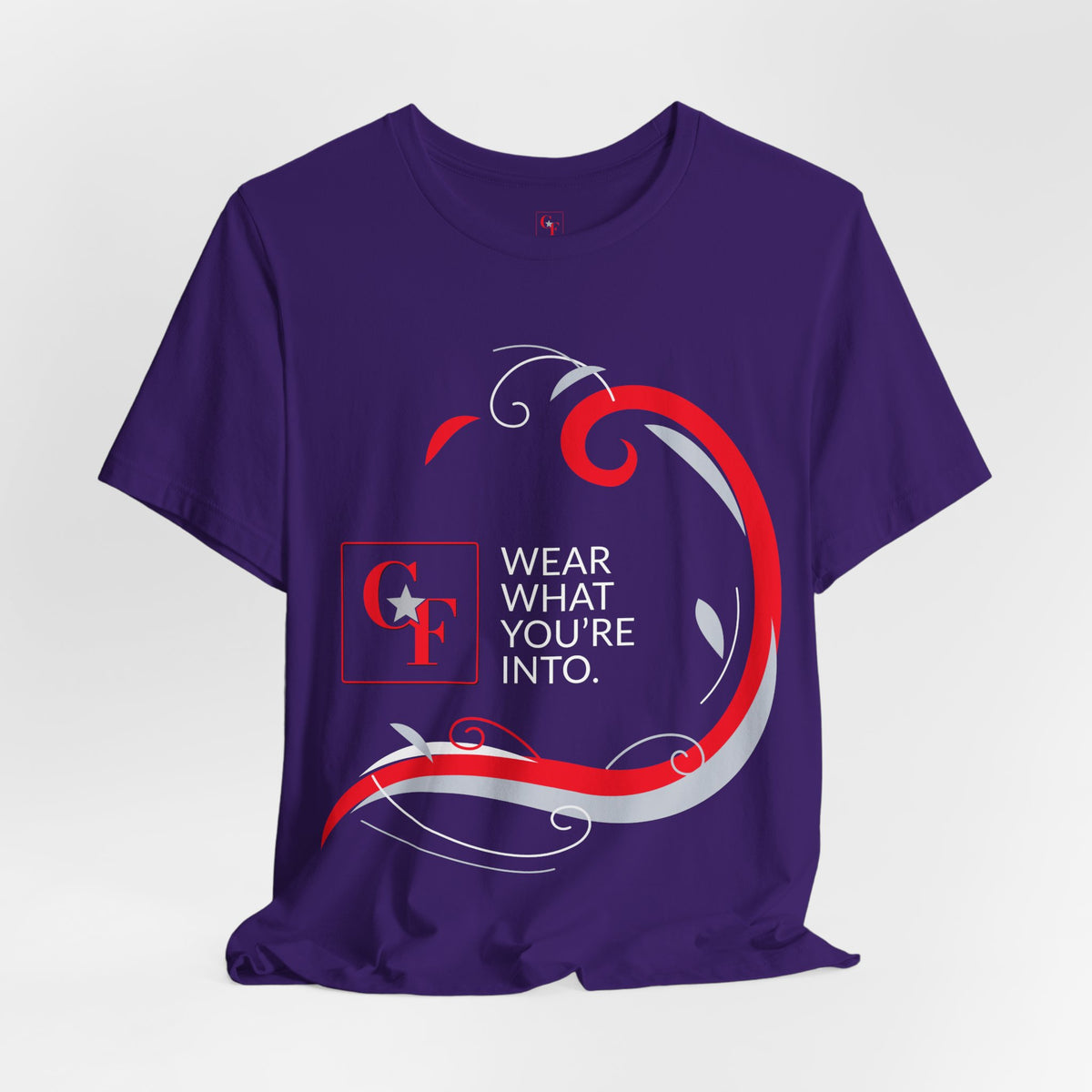 CF Originals "Wear What You're Into" Side Sweep Tee