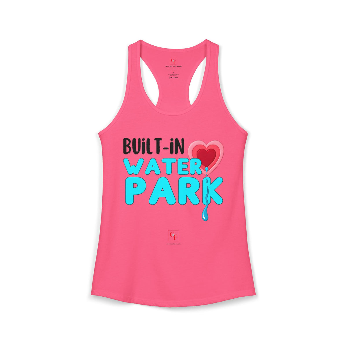 Built-In Water Park Original Depth Racerback Tank