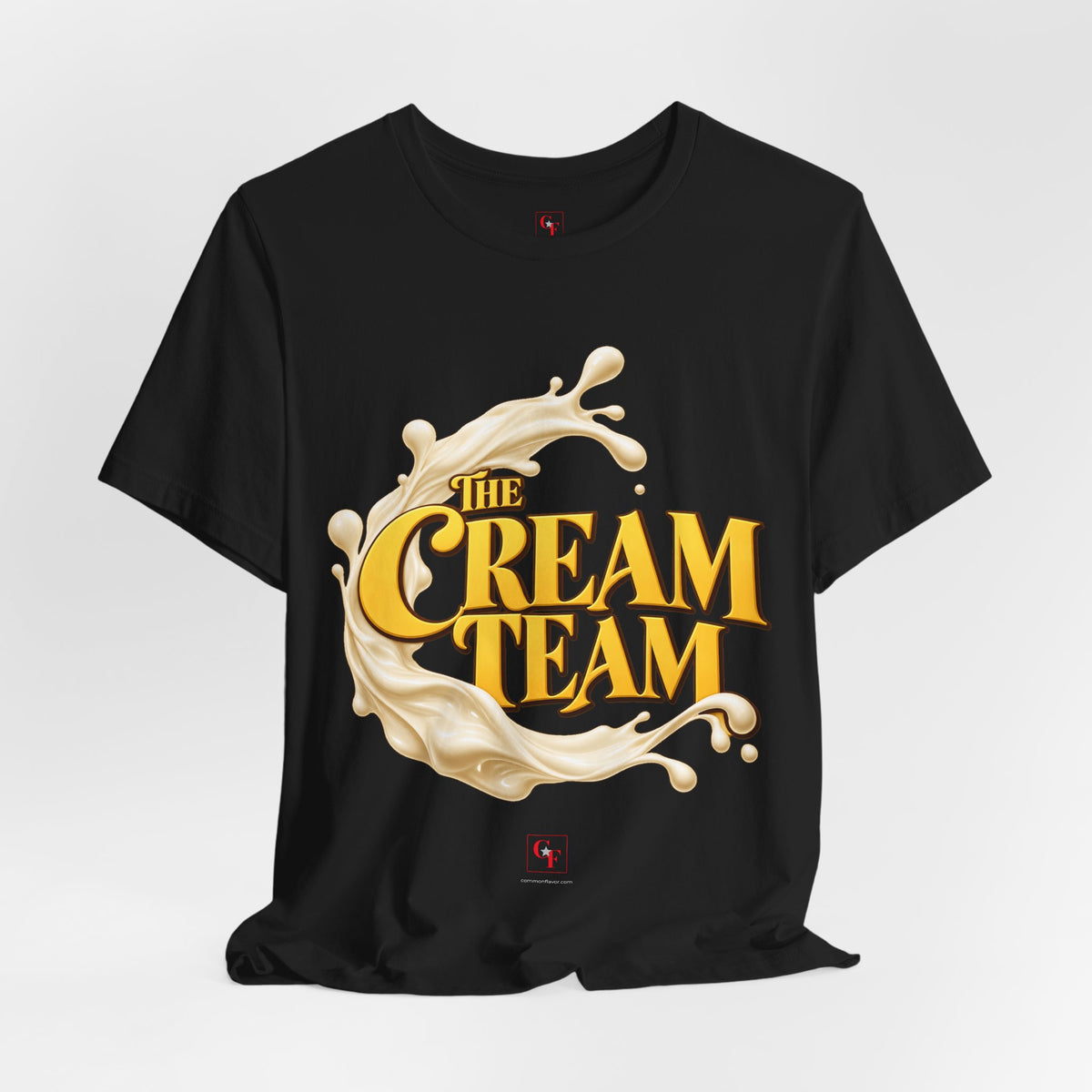 Cream Team Splash Tee