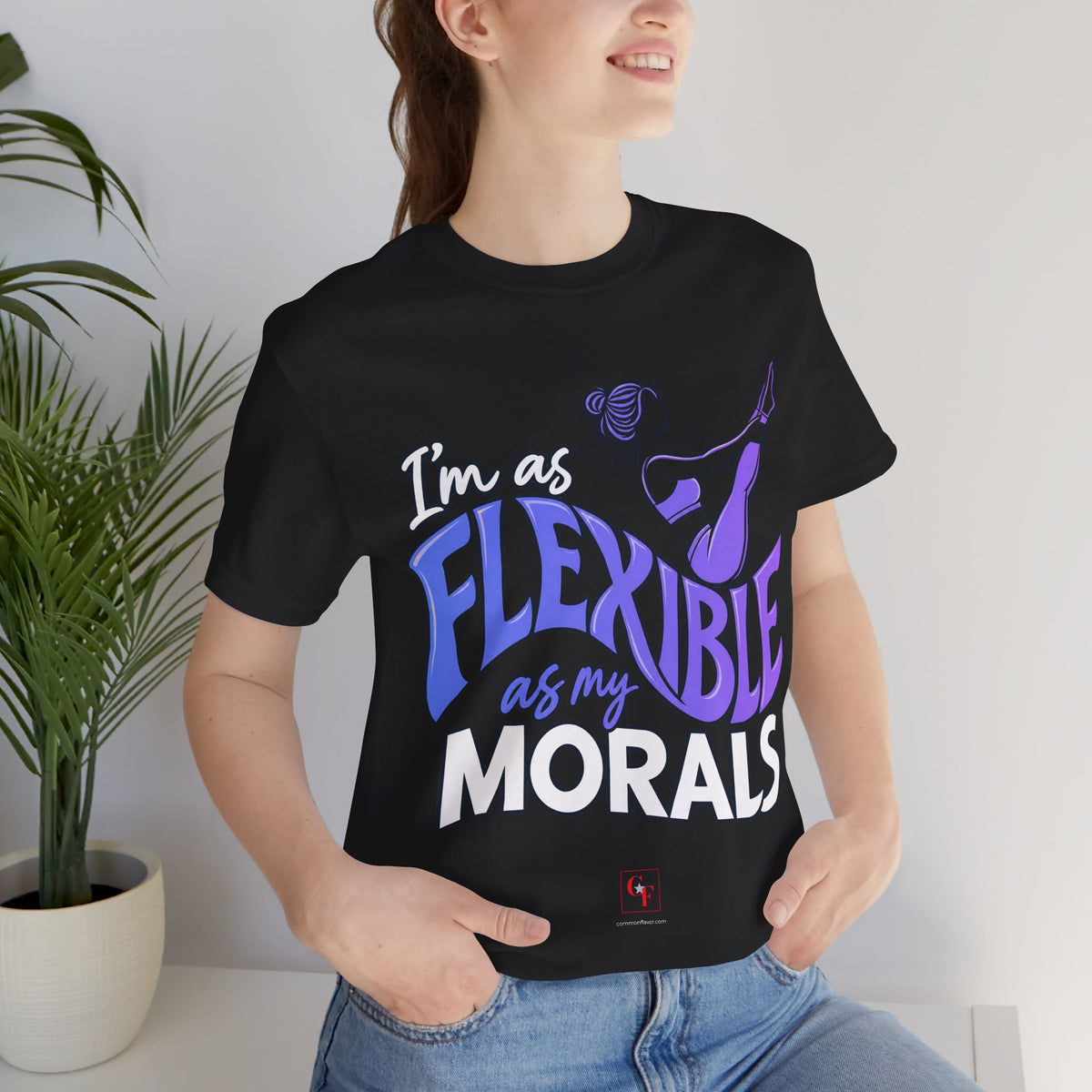 Flexible As My Morals Tee