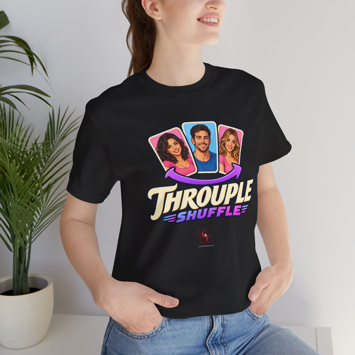 Throuple Shuffle Variation Tee