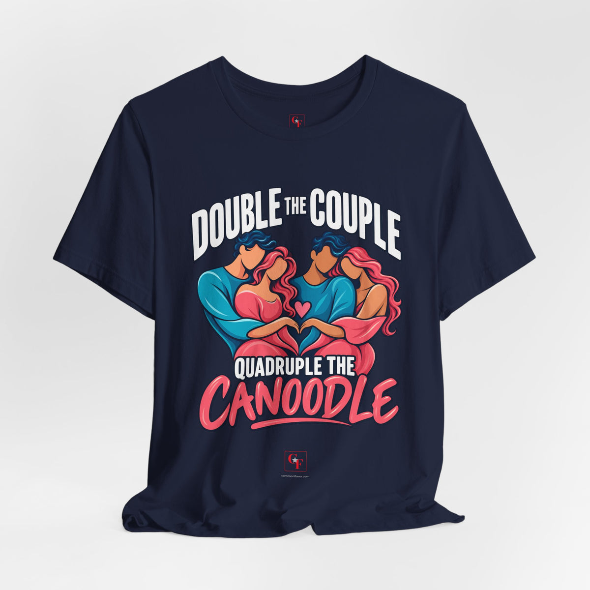 Double Couple Quad Canoodle Tee