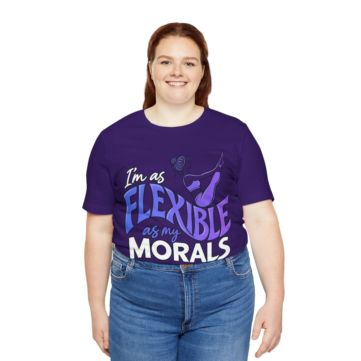 Flexible As My Morals Tee