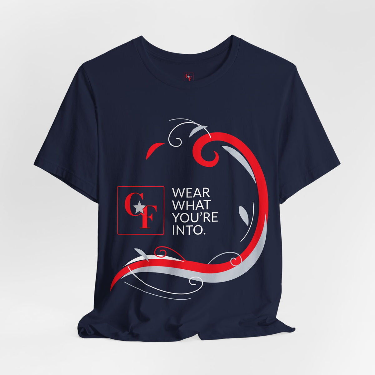 CF Originals "Wear What You're Into" Side Sweep Tee
