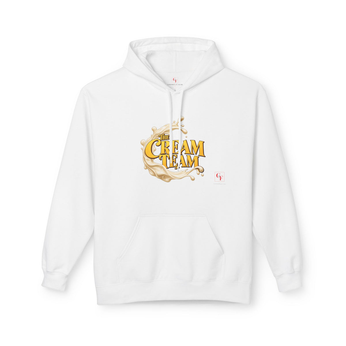 Cream Team Splash Hoodie