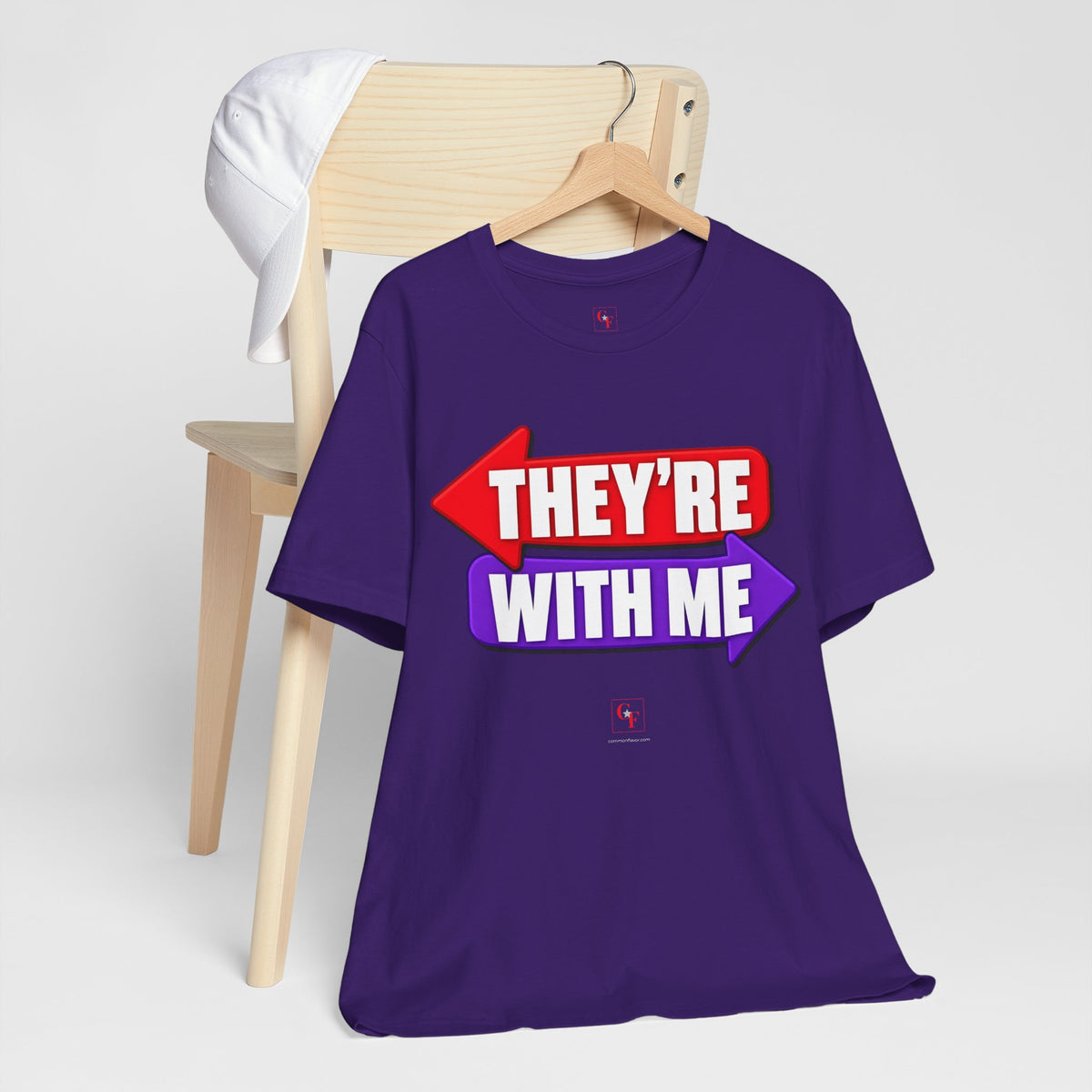 They're With Me Tee