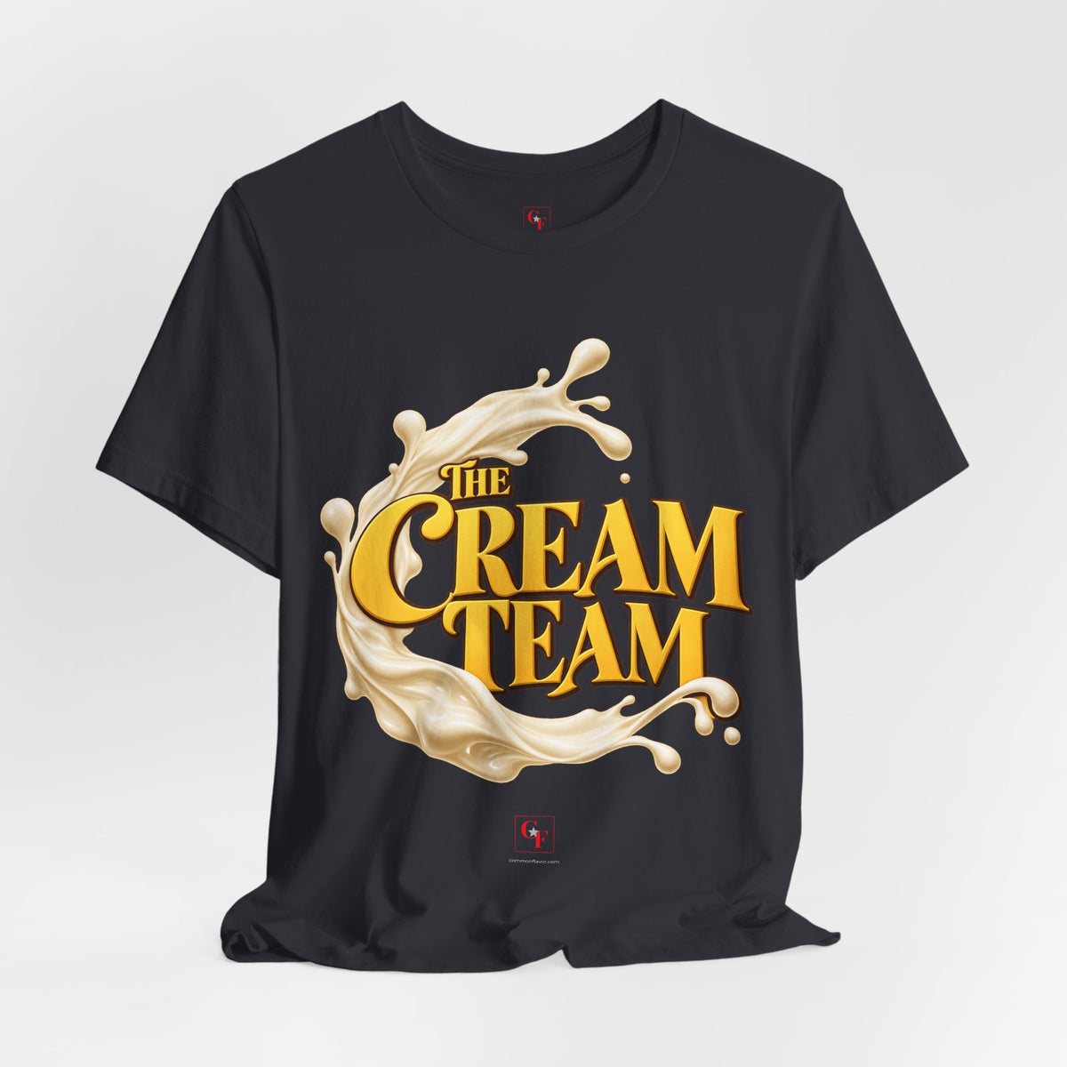 Cream Team Splash Tee