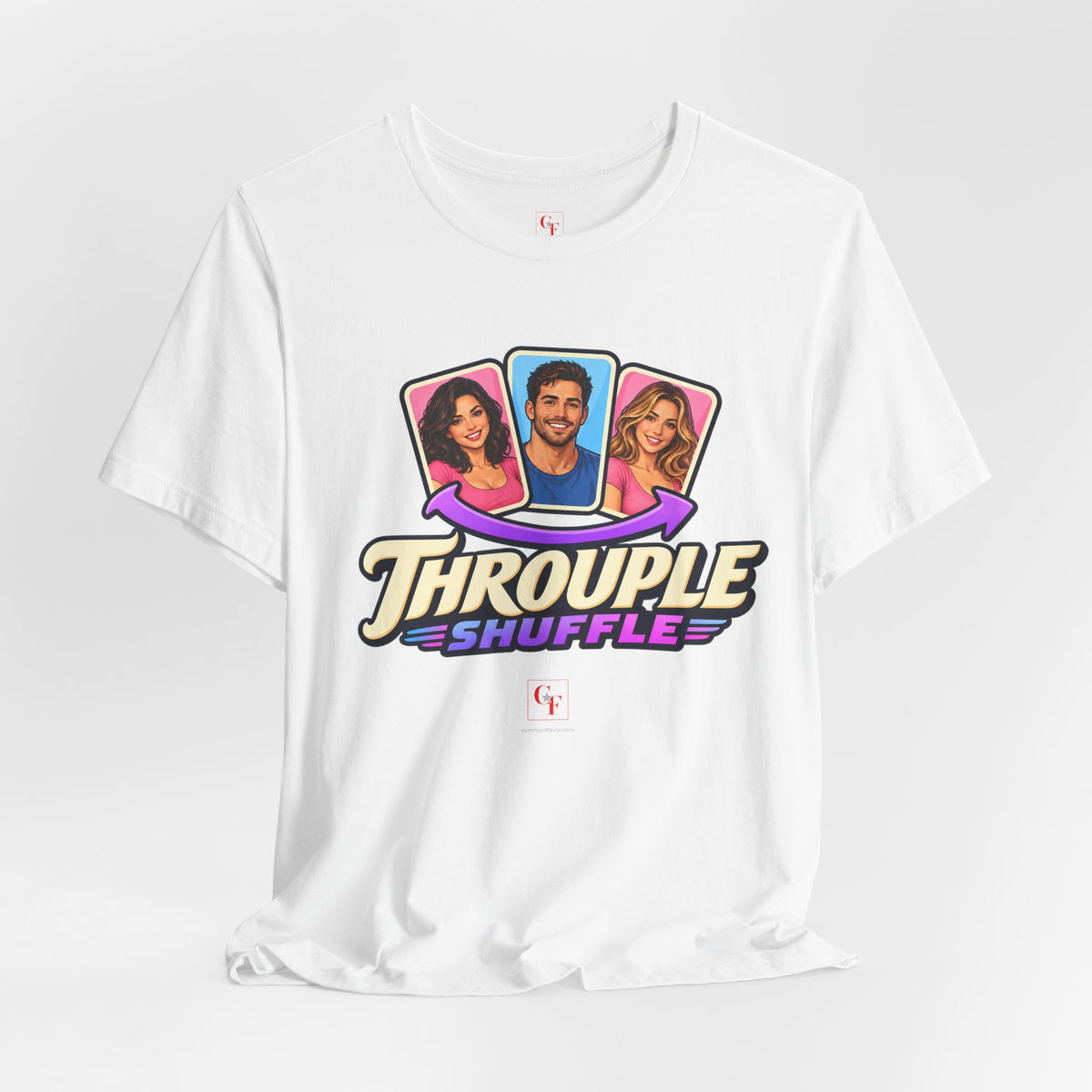 Throuple Shuffle Variation Tee