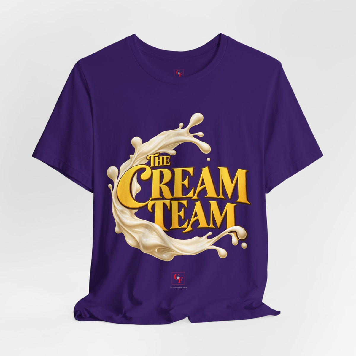 Cream Team Splash Tee