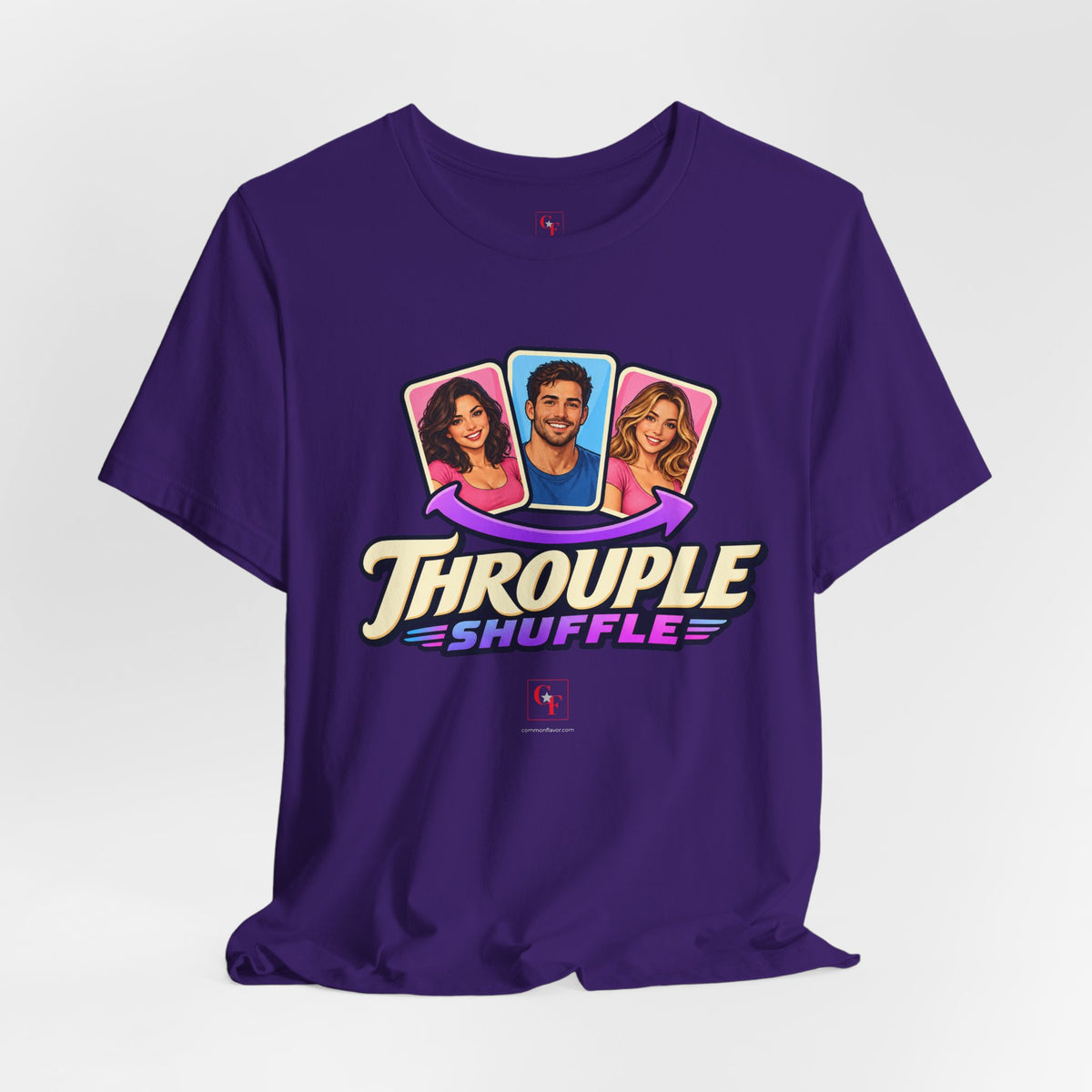 Throuple Shuffle Variation Tee
