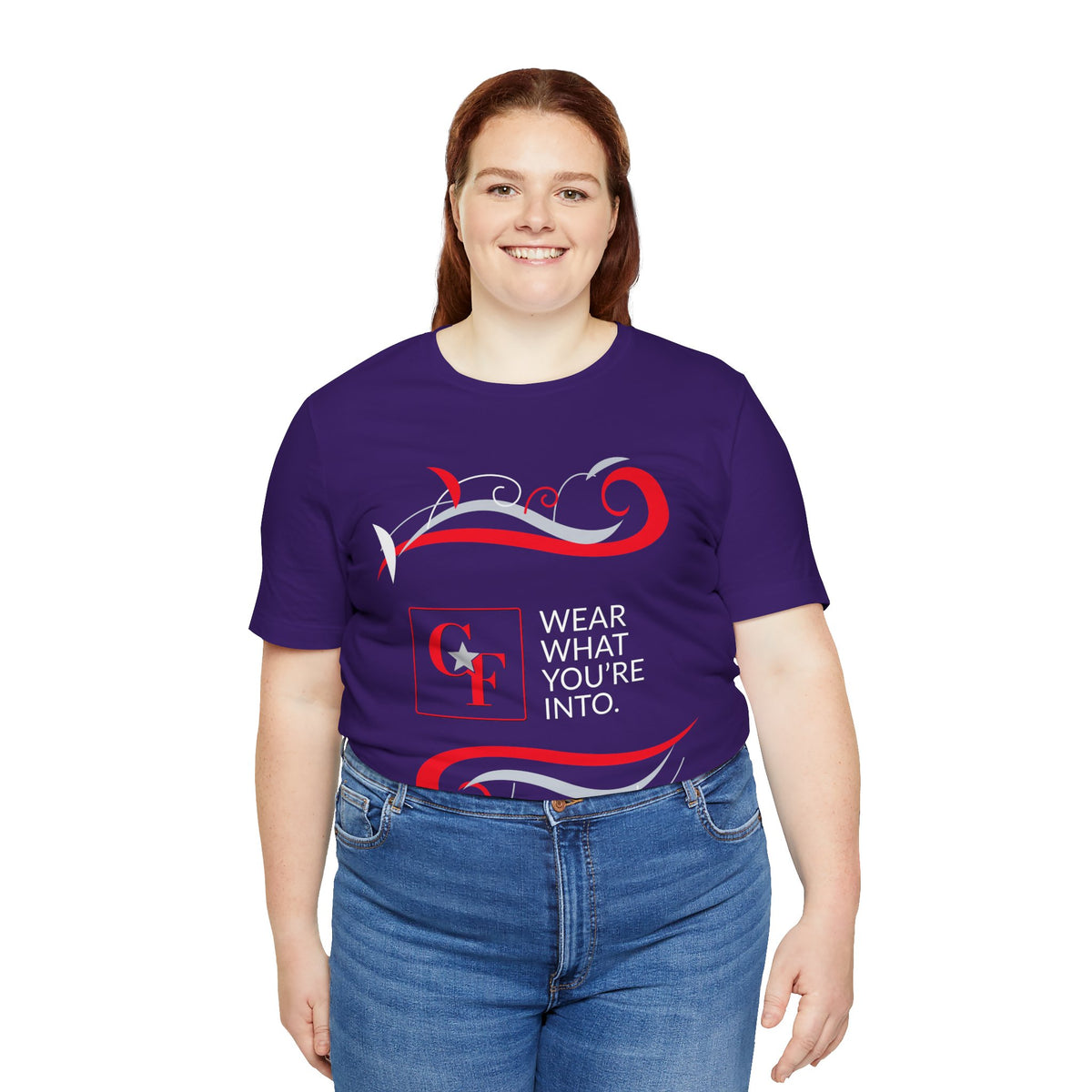 CF Originals "Wear What You're Into" Flowing Twist Tee