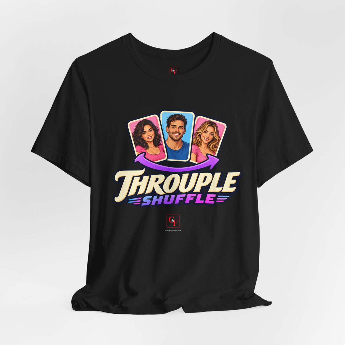 Throuple Shuffle Variation Tee