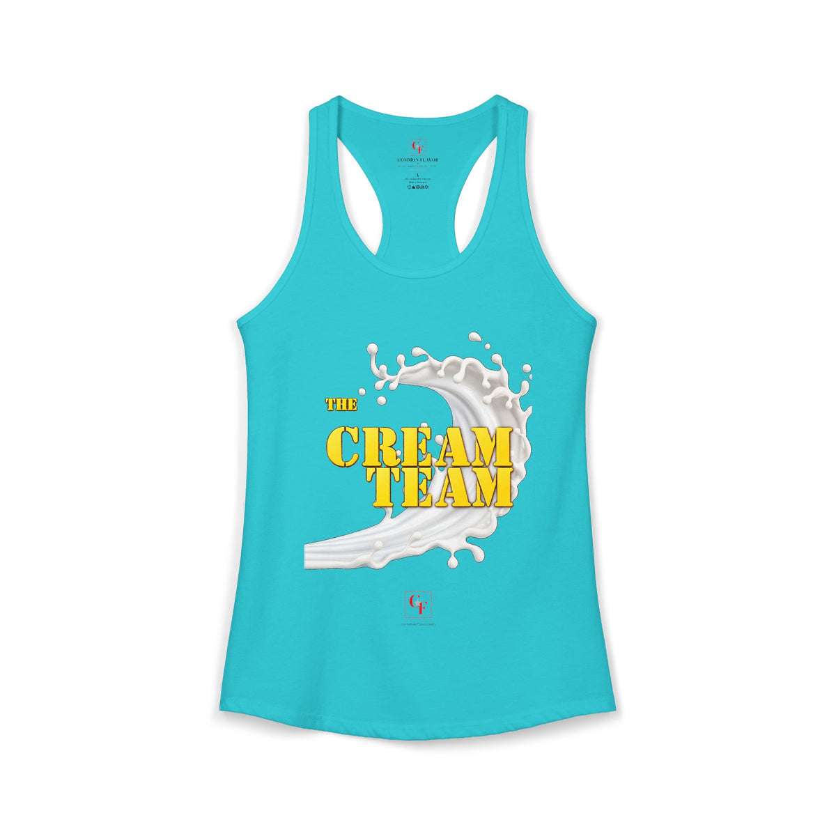 Cream Team Original Refresh Racerback Tank