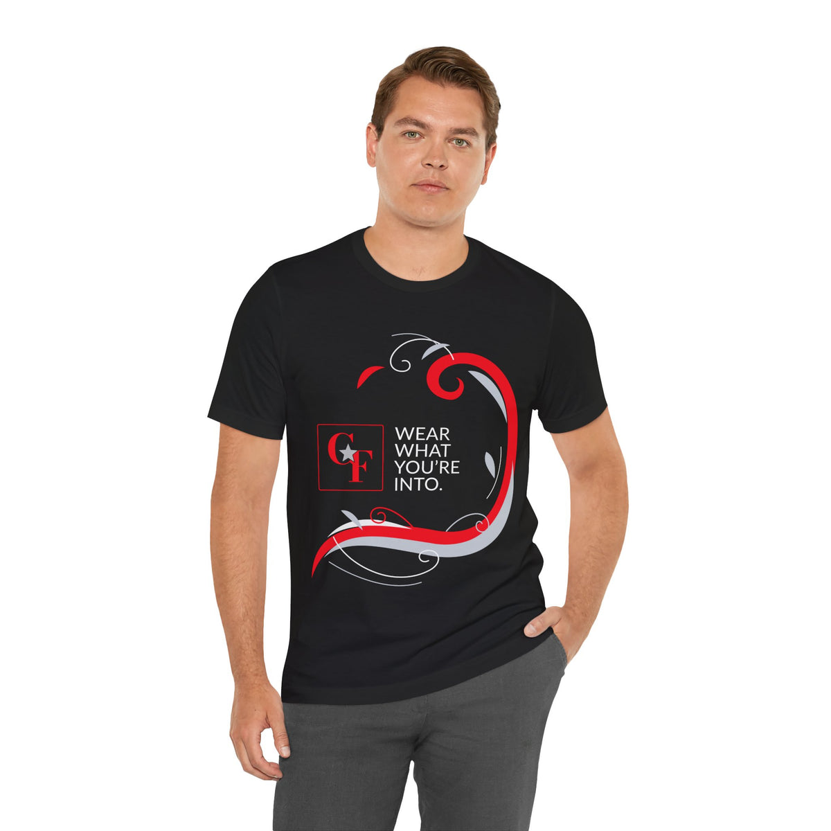 CF Originals "Wear What You're Into" Side Sweep Tee