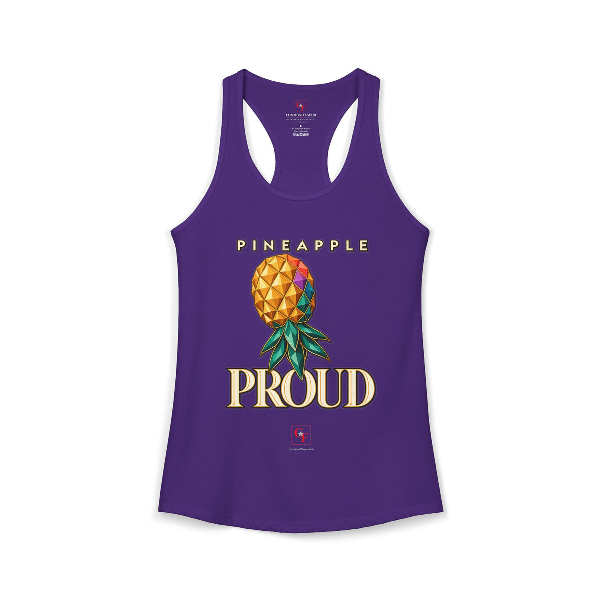 Pineapple Proud Racerback Tank