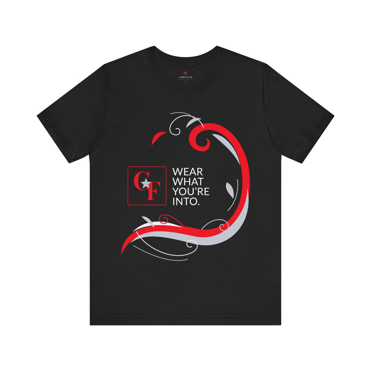CF Originals "Wear What You're Into" Side Sweep Tee