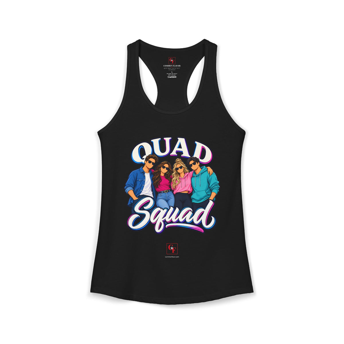 Quad Squad Racerback Tank