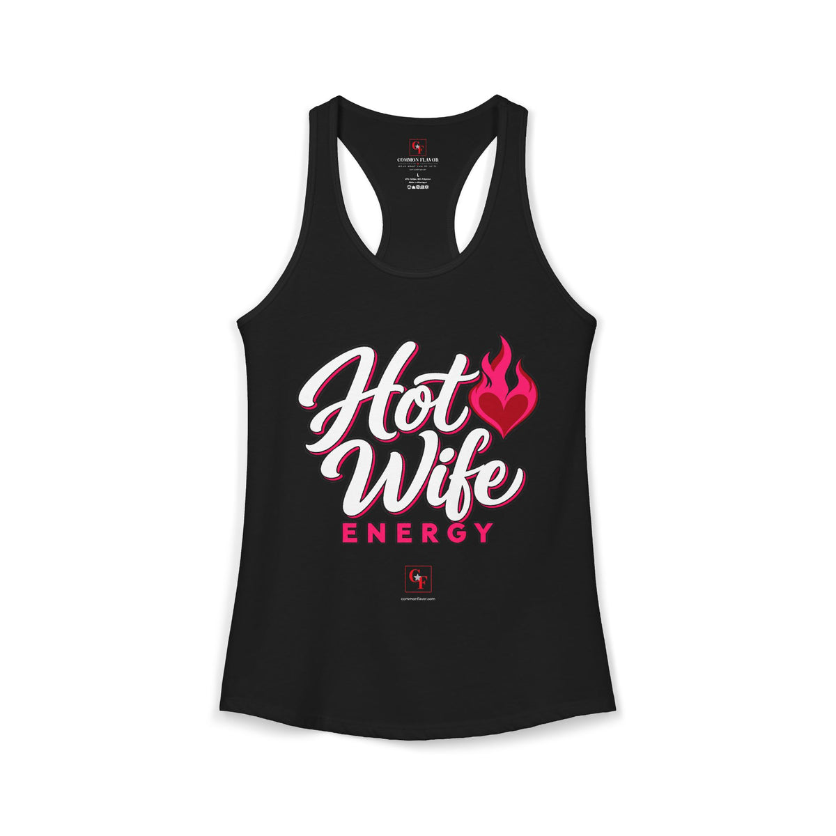Hot Wife Energy Racerback Tank