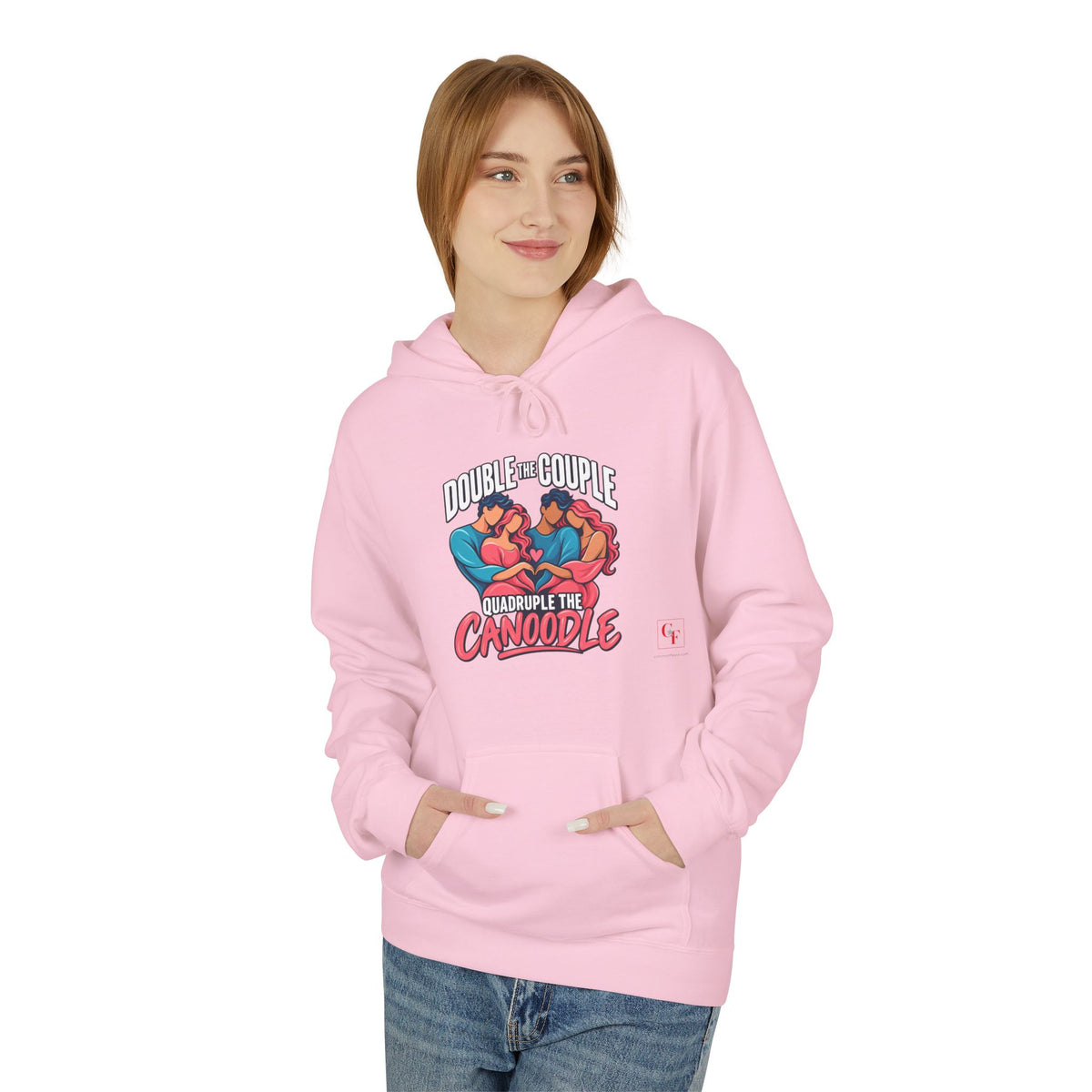 Double Couple Quad Canoodle Hoodie