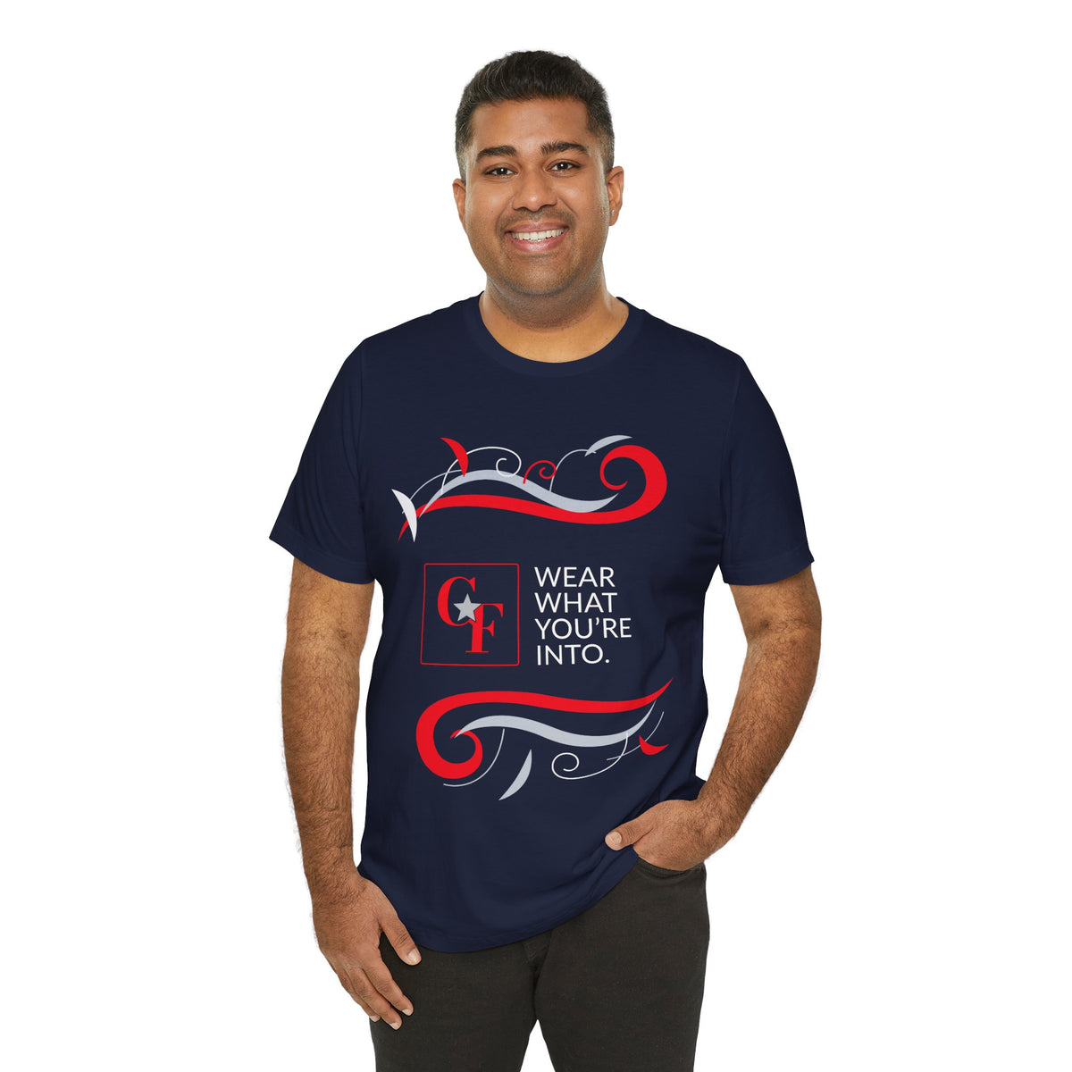 CF Originals "Wear What You're Into" Flowing Twist Tee