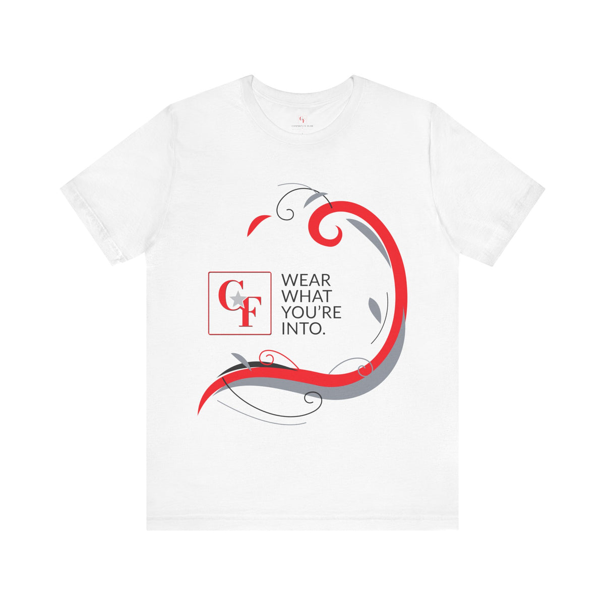 CF Originals "Wear What You're Into" Side Sweep Tee