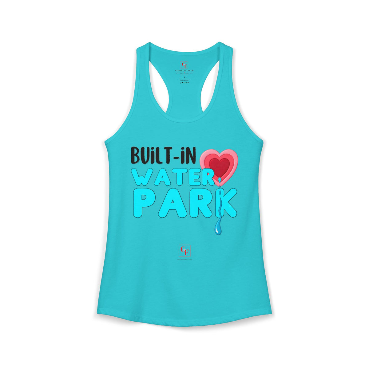 Built-In Water Park Original Depth Racerback Tank