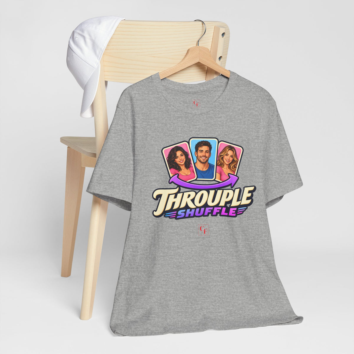 Throuple Shuffle Variation Tee