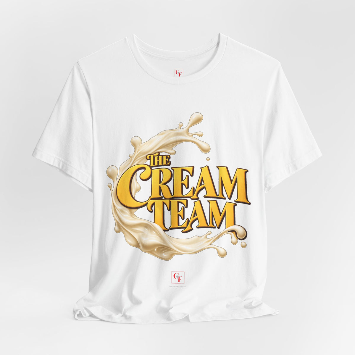 Cream Team Splash Tee
