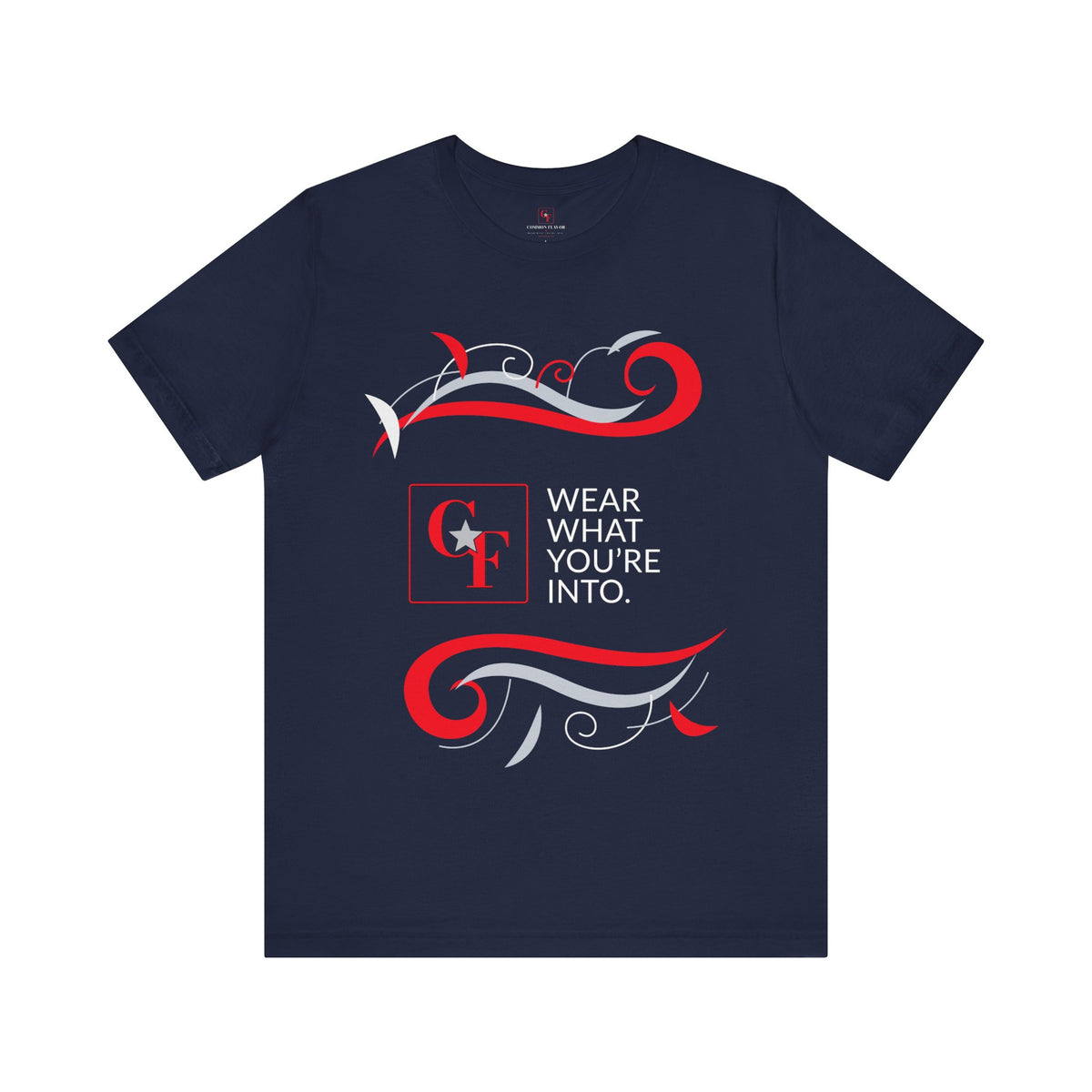 CF Originals "Wear What You're Into" Flowing Twist Tee