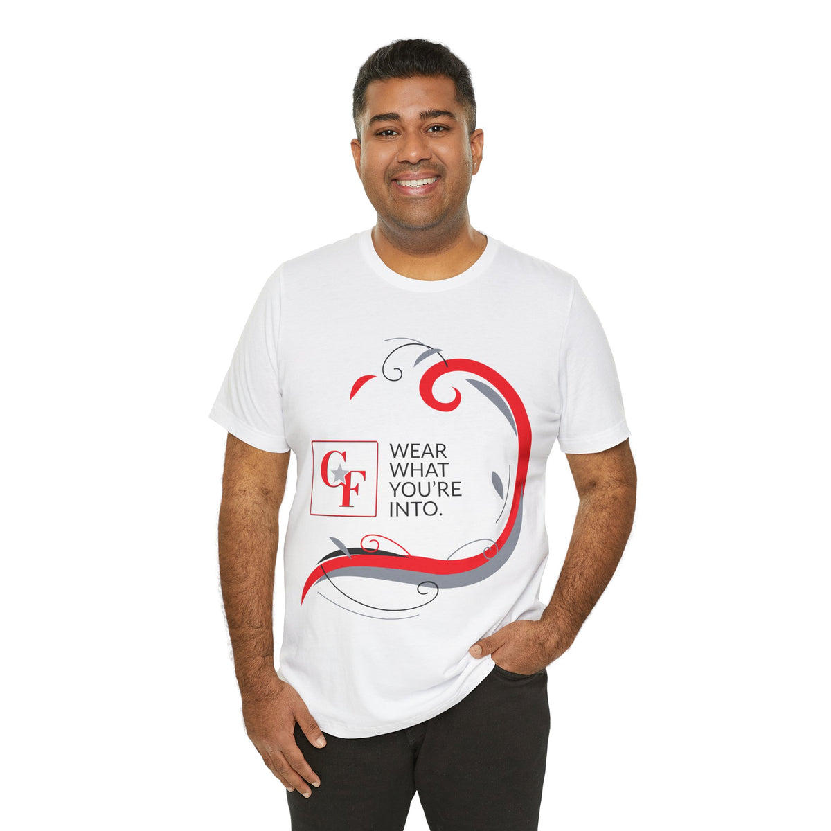 CF Originals "Wear What You're Into" Side Sweep Tee