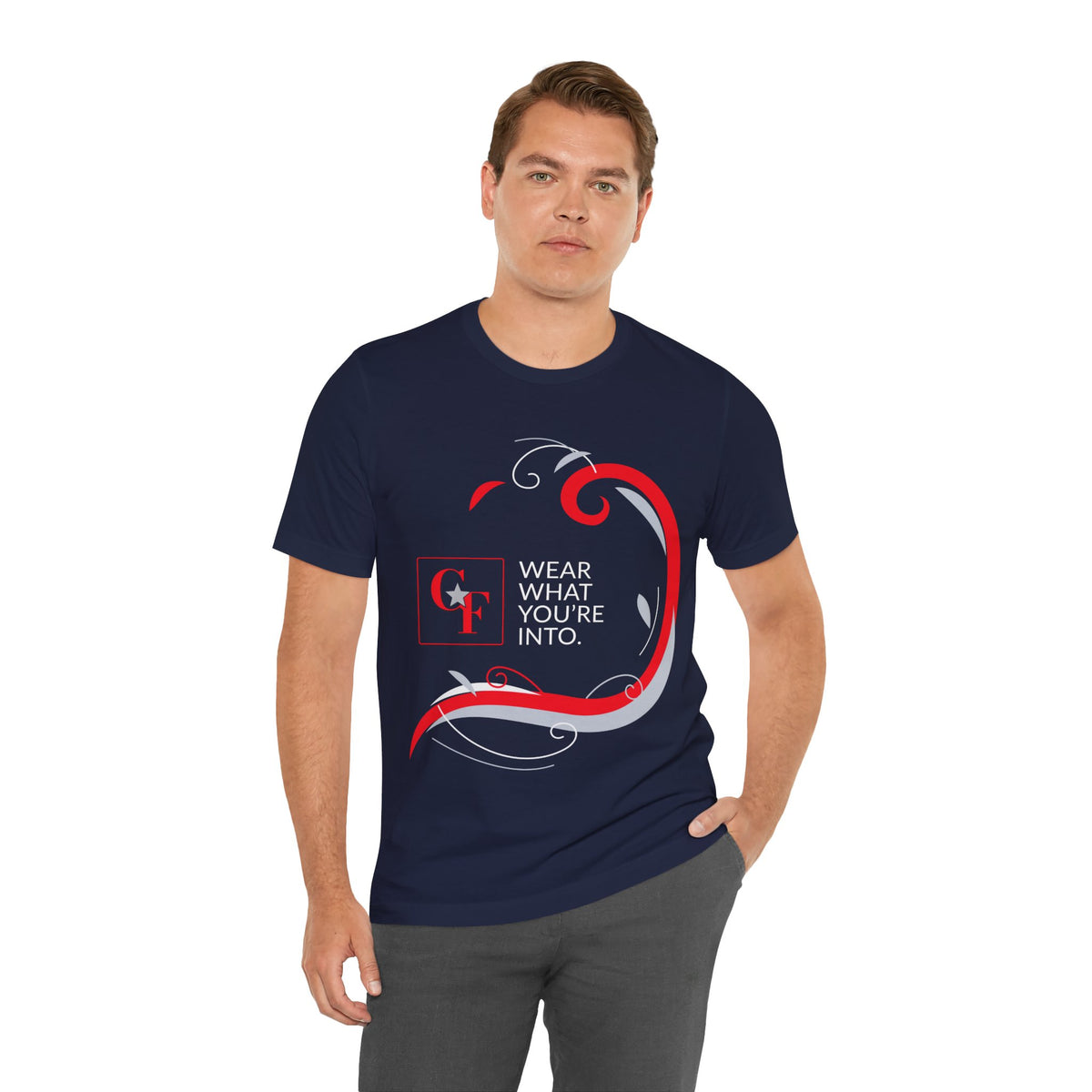 CF Originals "Wear What You're Into" Side Sweep Tee