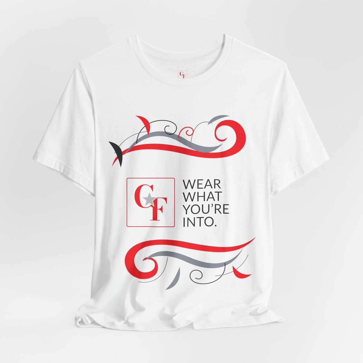 CF Originals "Wear What You're Into" Flowing Twist Tee