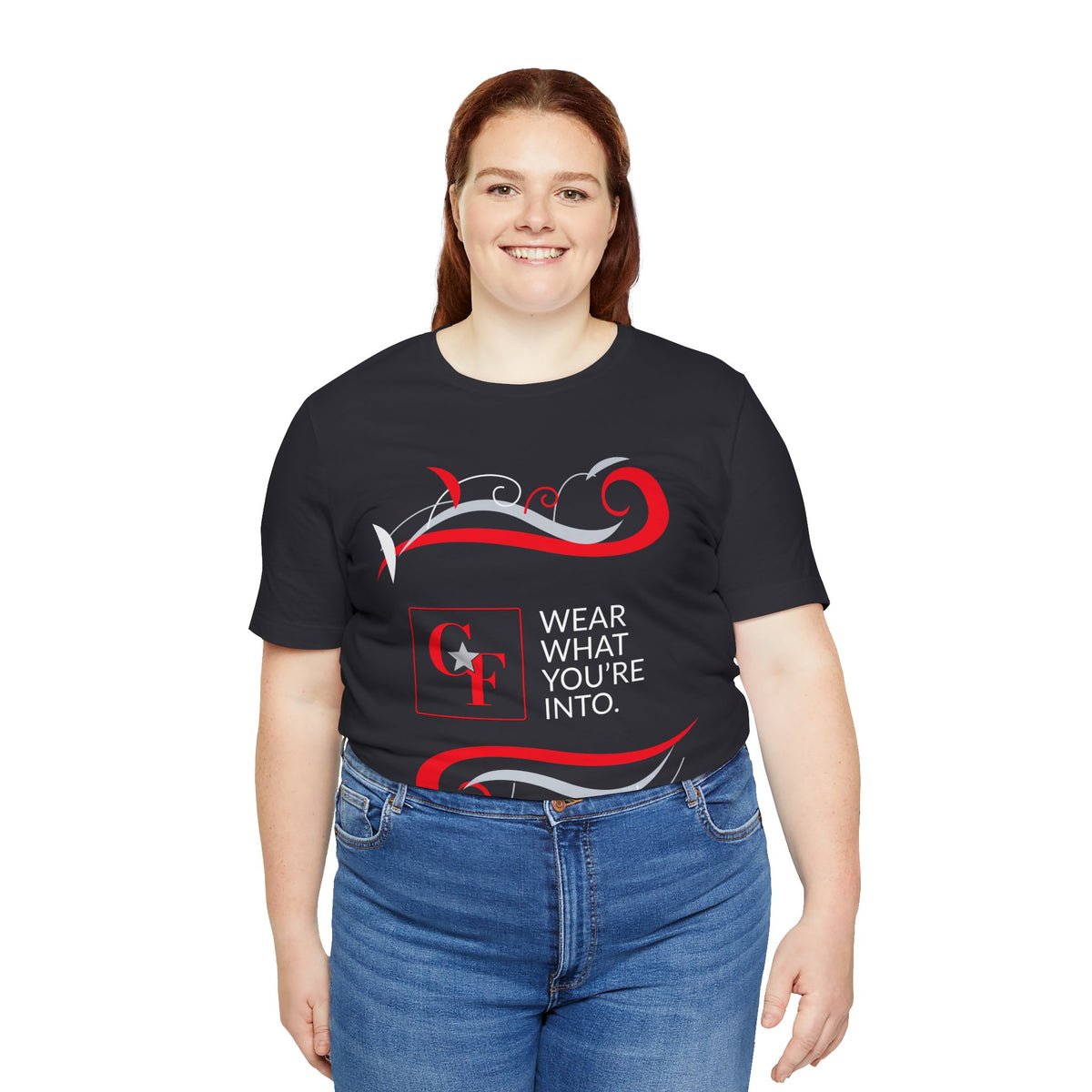 CF Originals "Wear What You're Into" Flowing Twist Tee